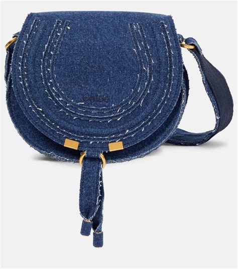 chloe marcie handbag blue|denim chloe marcie.